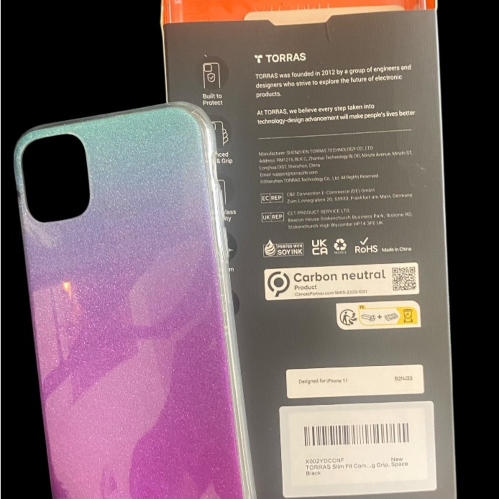 Gradient Purple Phone Case for iPhone 11
